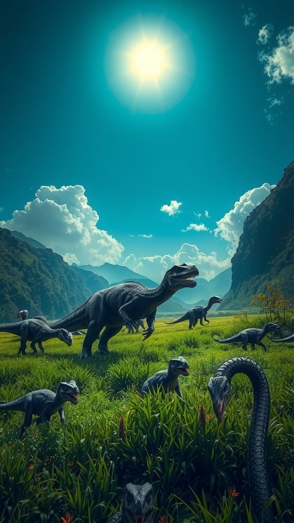 The Extinct Dinosaur of China