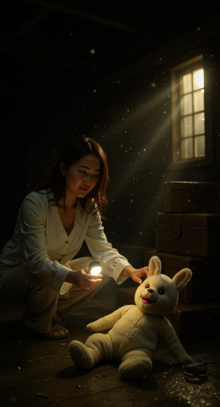 Kengerian Boneka Kelinci Tua