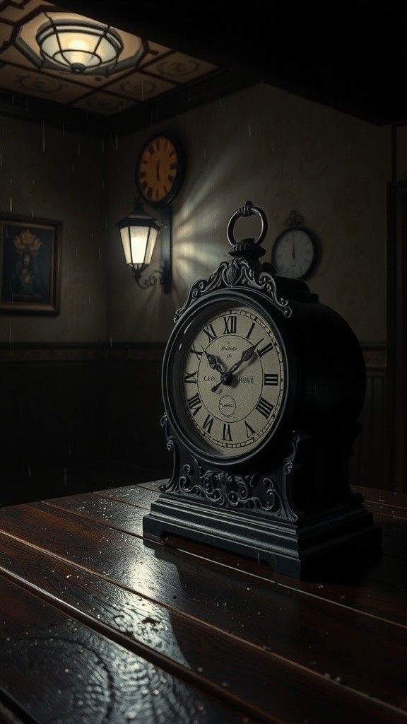 The Midnight Ticking Mystery: A Clock That Never Moves