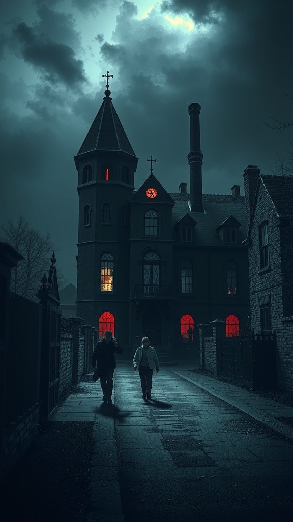 The Mansion's Echoes: A Tale of Lost Friends