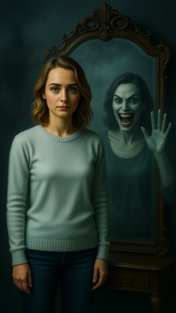 The Girl in the Mirror: Reflection of Fear