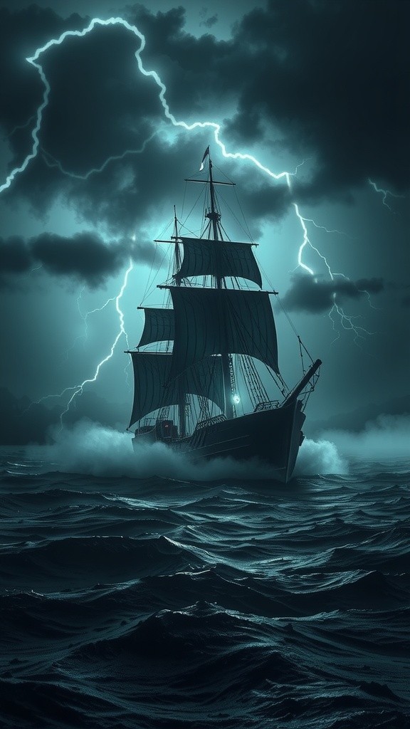The Haunting Ghost Ship of the Bermuda Triangle