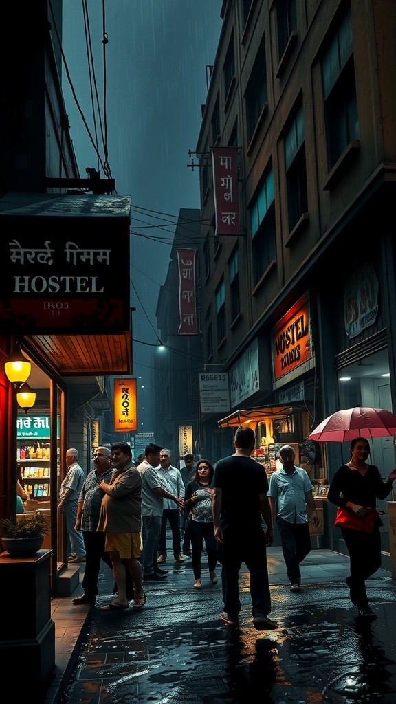 The Haunted Hostel Room