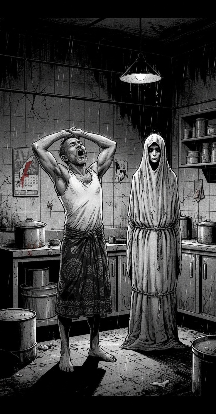 Kekocakan Pocong di Dapur Kue Cincin