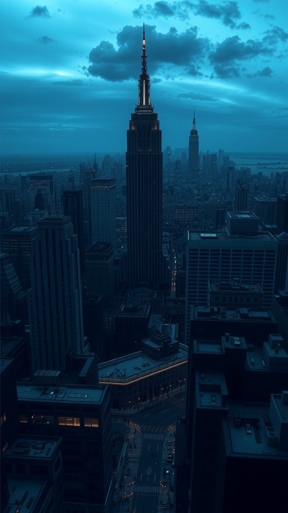 Silent Inferno: A City Consumed by Invisible Flames