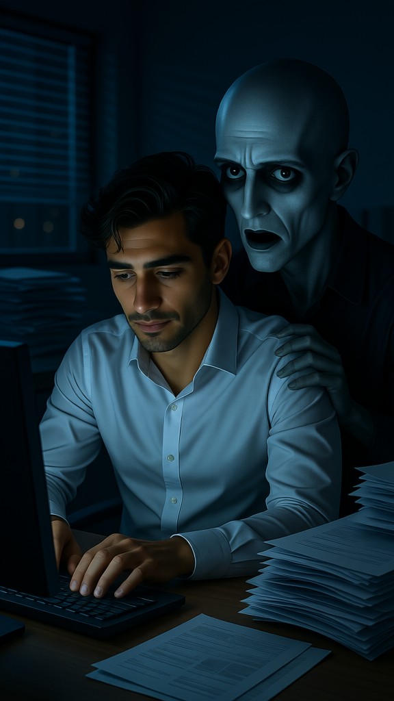 Bisikan Malam di Kantor