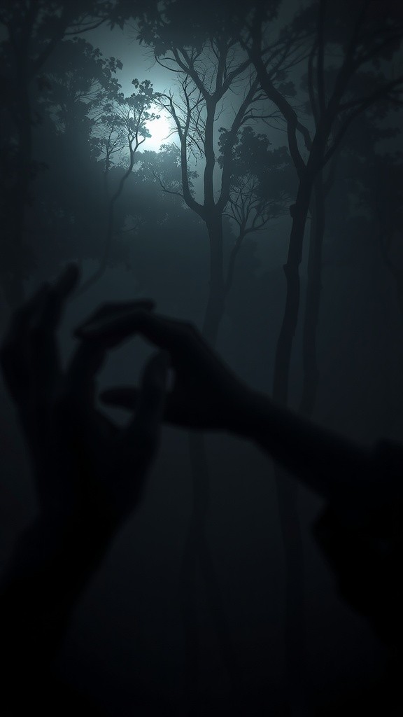 Bayangan di Hutan Lumut