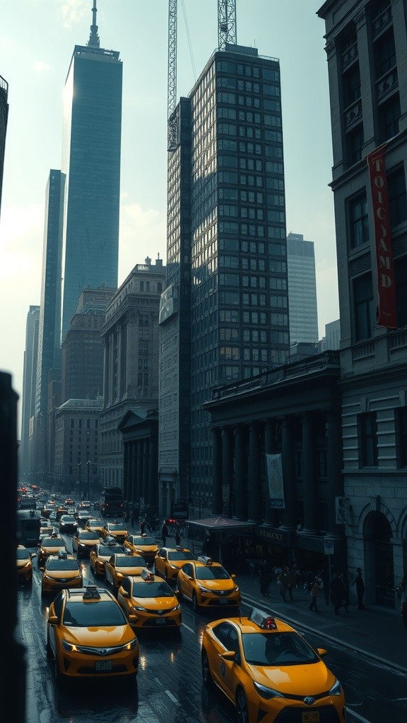 Spider-Man Jumps Between Buildings