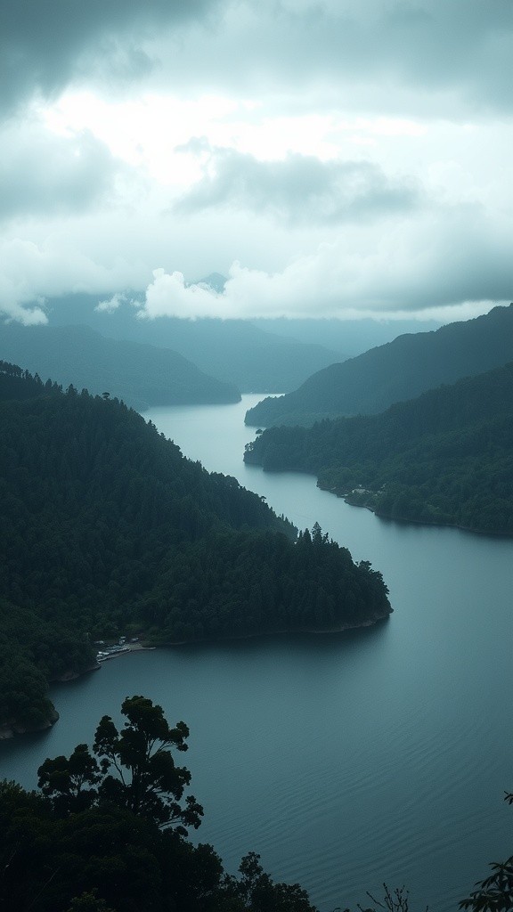Legenda Naga Raksasa di Danau Toba