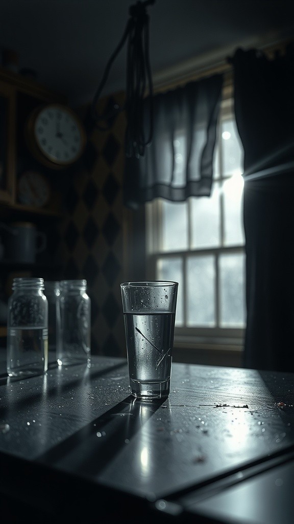 صوت غامض من سطح المطبخ