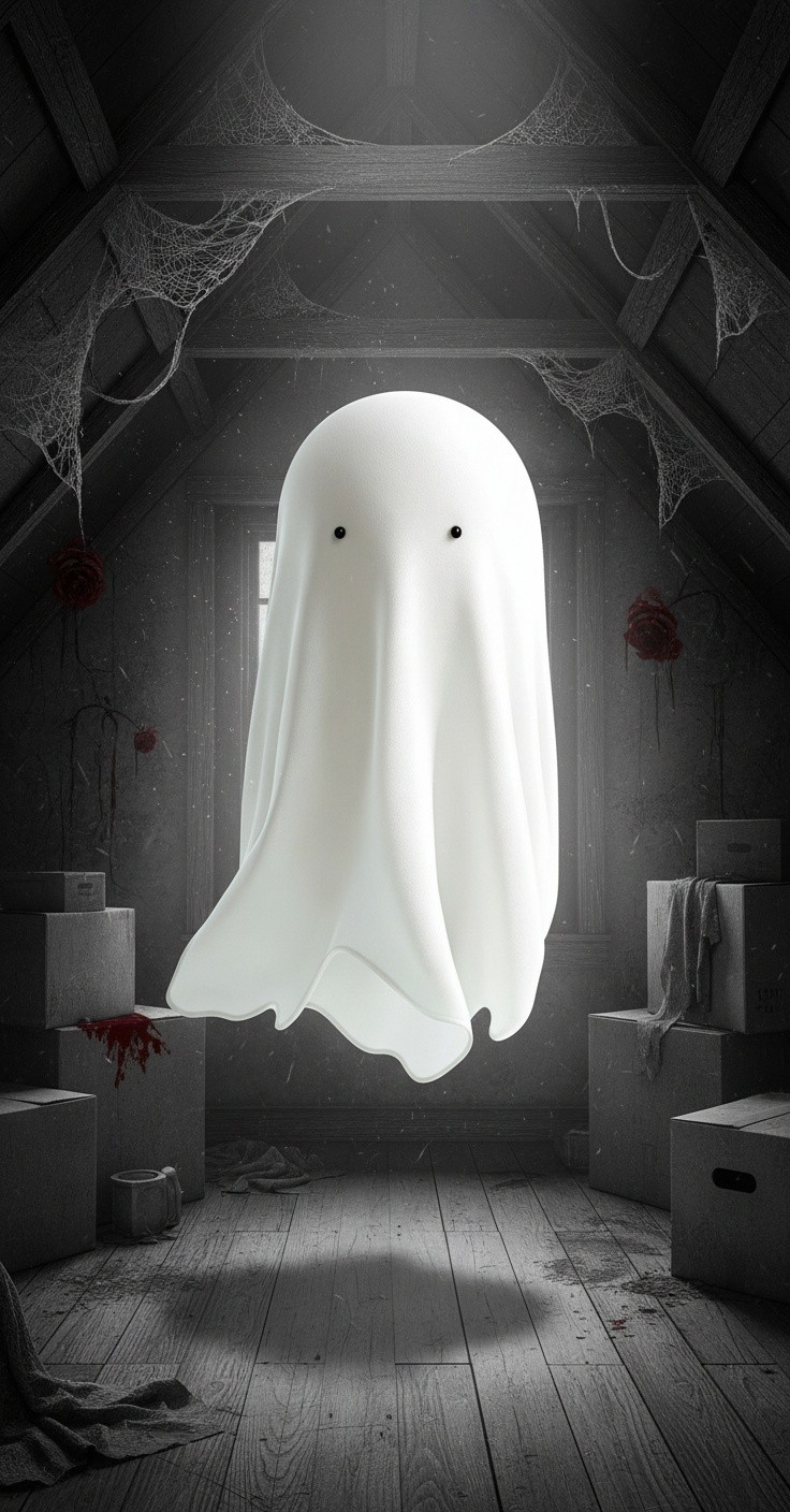 Meet Boo: The Whimsical Ghost Who Floats!