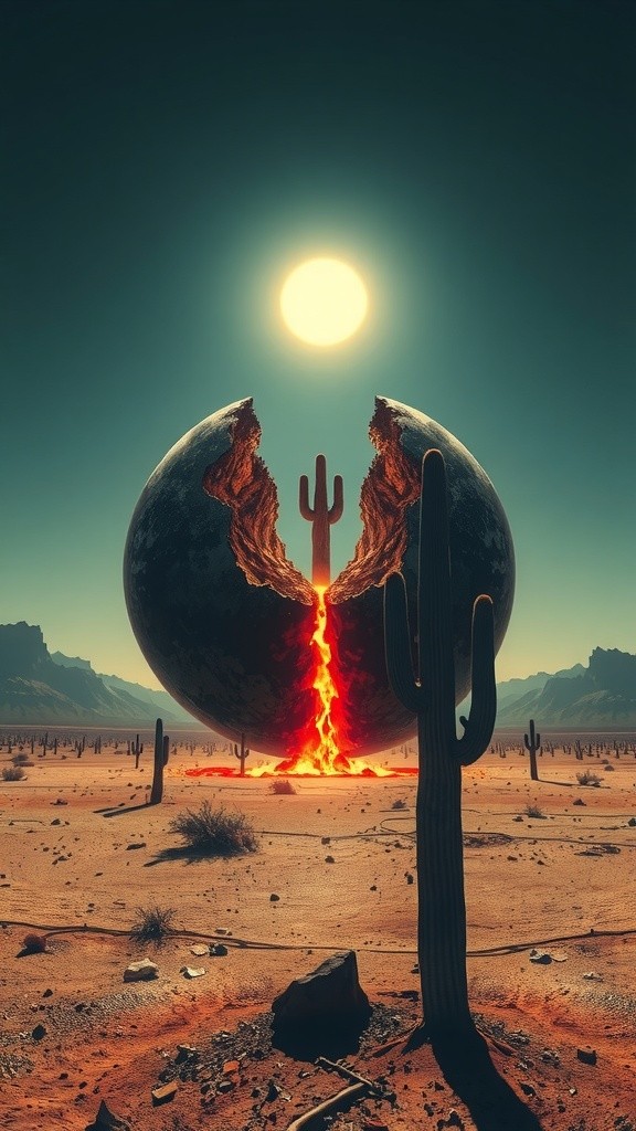 Earth Split in Two: What Happened?