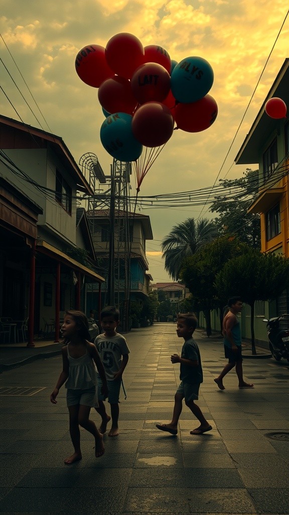 Balon Raksasa dan Rambut Ibu