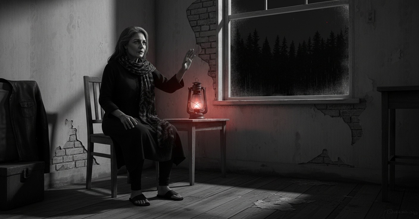 اندھیرے کی رات اور جنگلی جانوروں کا خوف