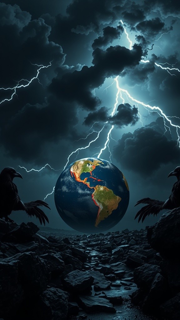 The Everlasting Storm: Nature's Lightning Show Over Lake Maracaibo