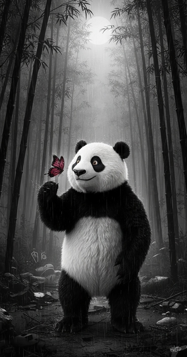 The Shadow Panda's Warning