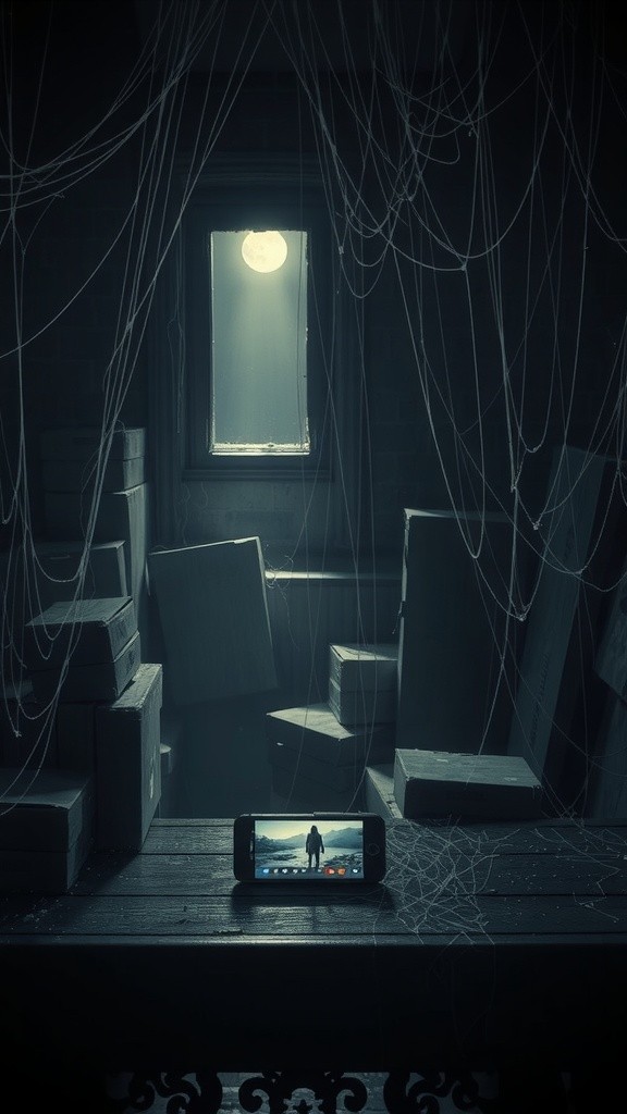 Digital Hauntings: The Cursed App