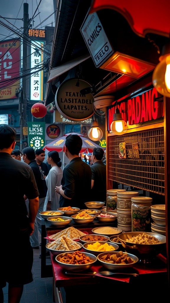Udin dan Pelayan Warung Nasi Padang