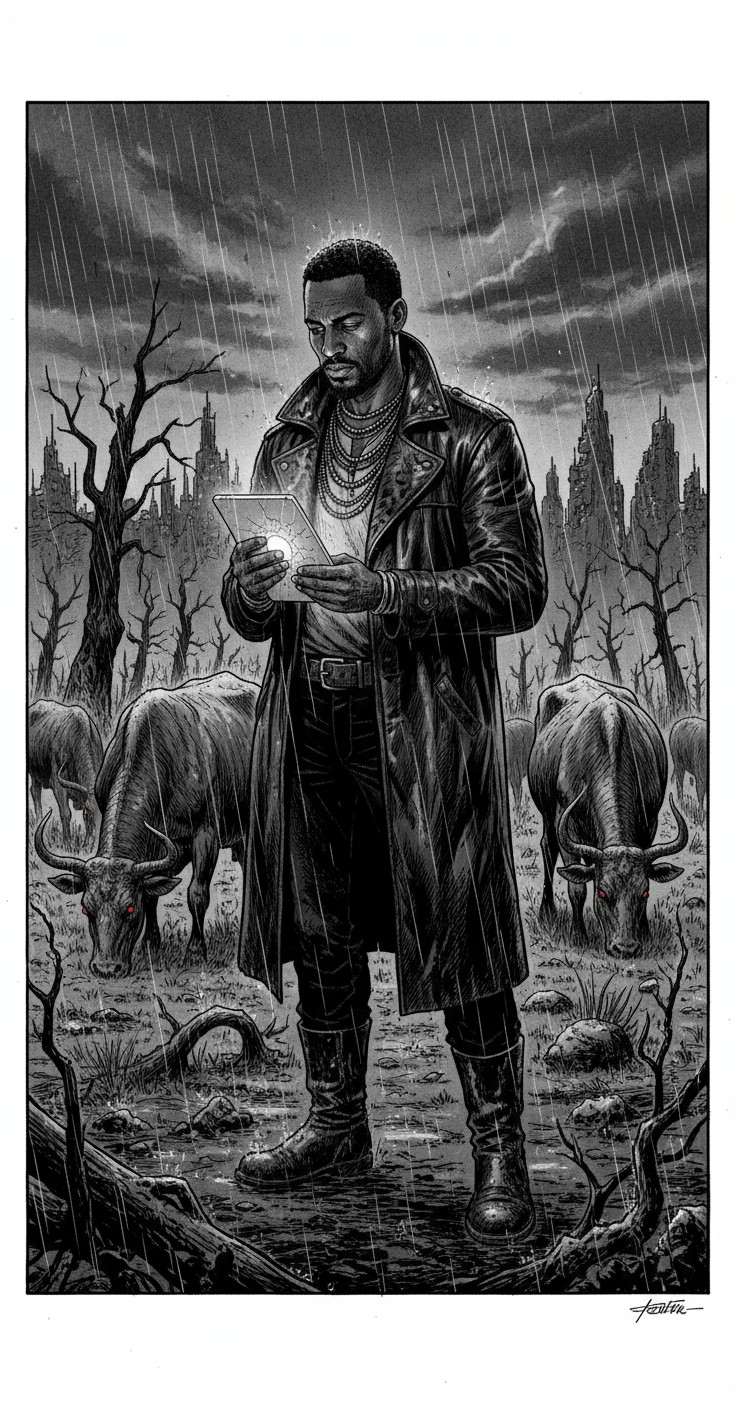 Tradition Meets Technology: The Modern Dinka Cattle Keeper
