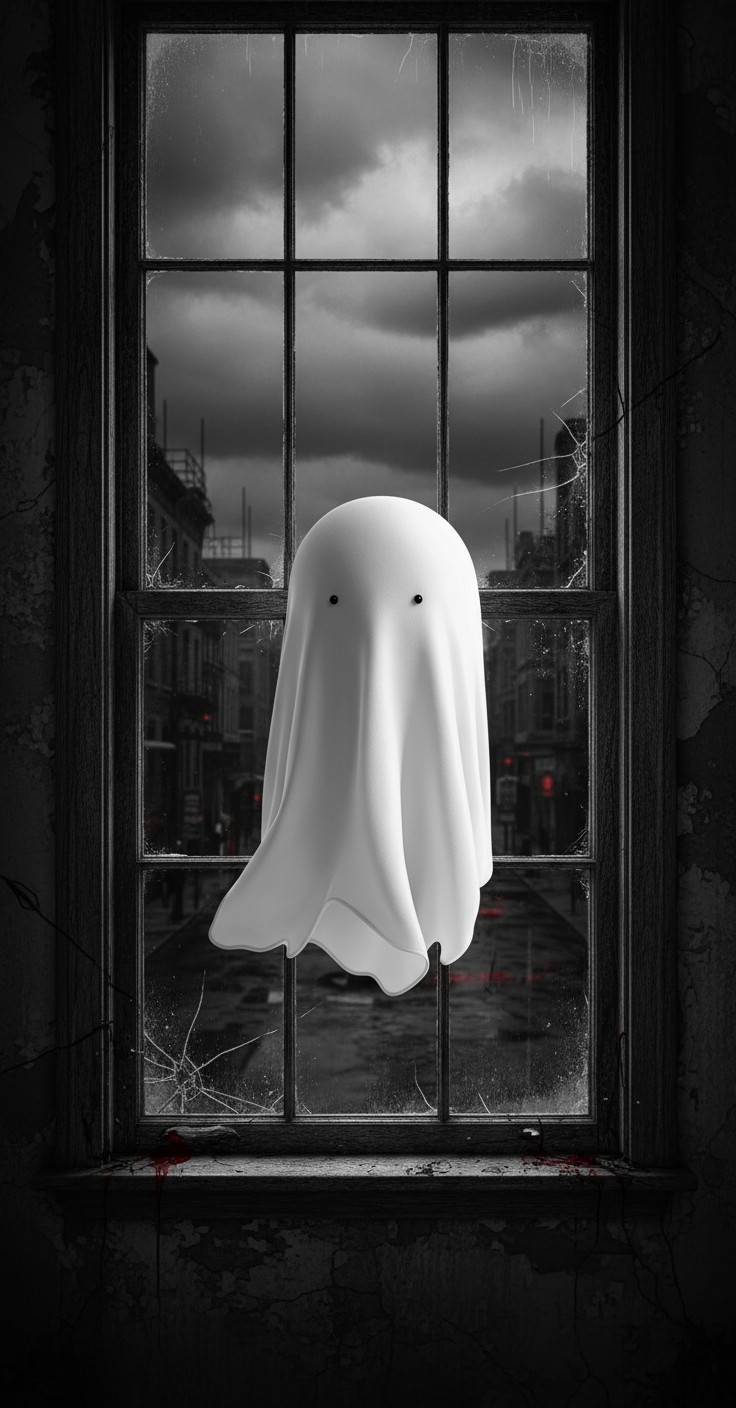 Bayangan Misterius di Jendela