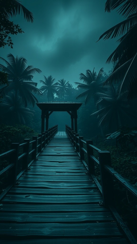 Jembatan Tua di Kalimantan: Cerita Mistis Sebelum Maghrib