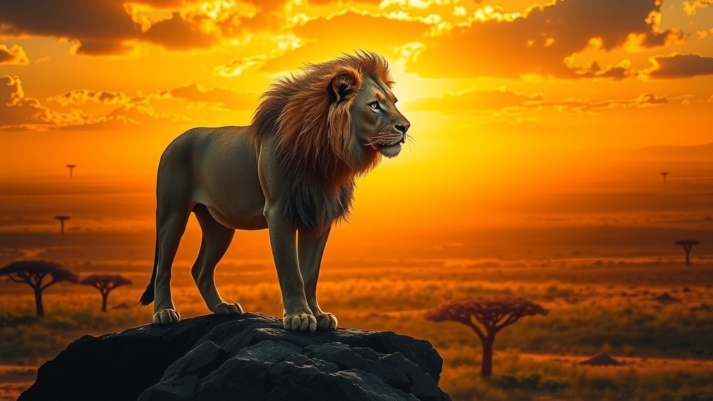 Leo's Adventure: The Lost Lion Cub
