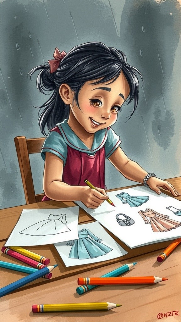 The Dreamer in the Dust: A Journey from Sketch to Silk
