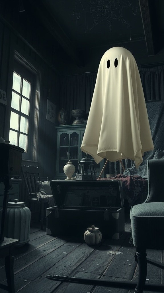 The Gentle Tale of Boo: A Floating Ghost