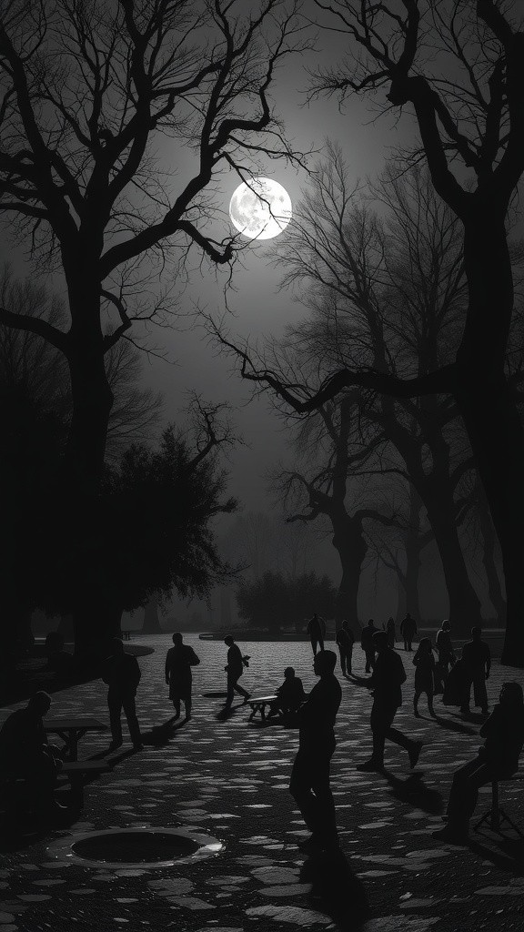 The Haunted Park Adventure