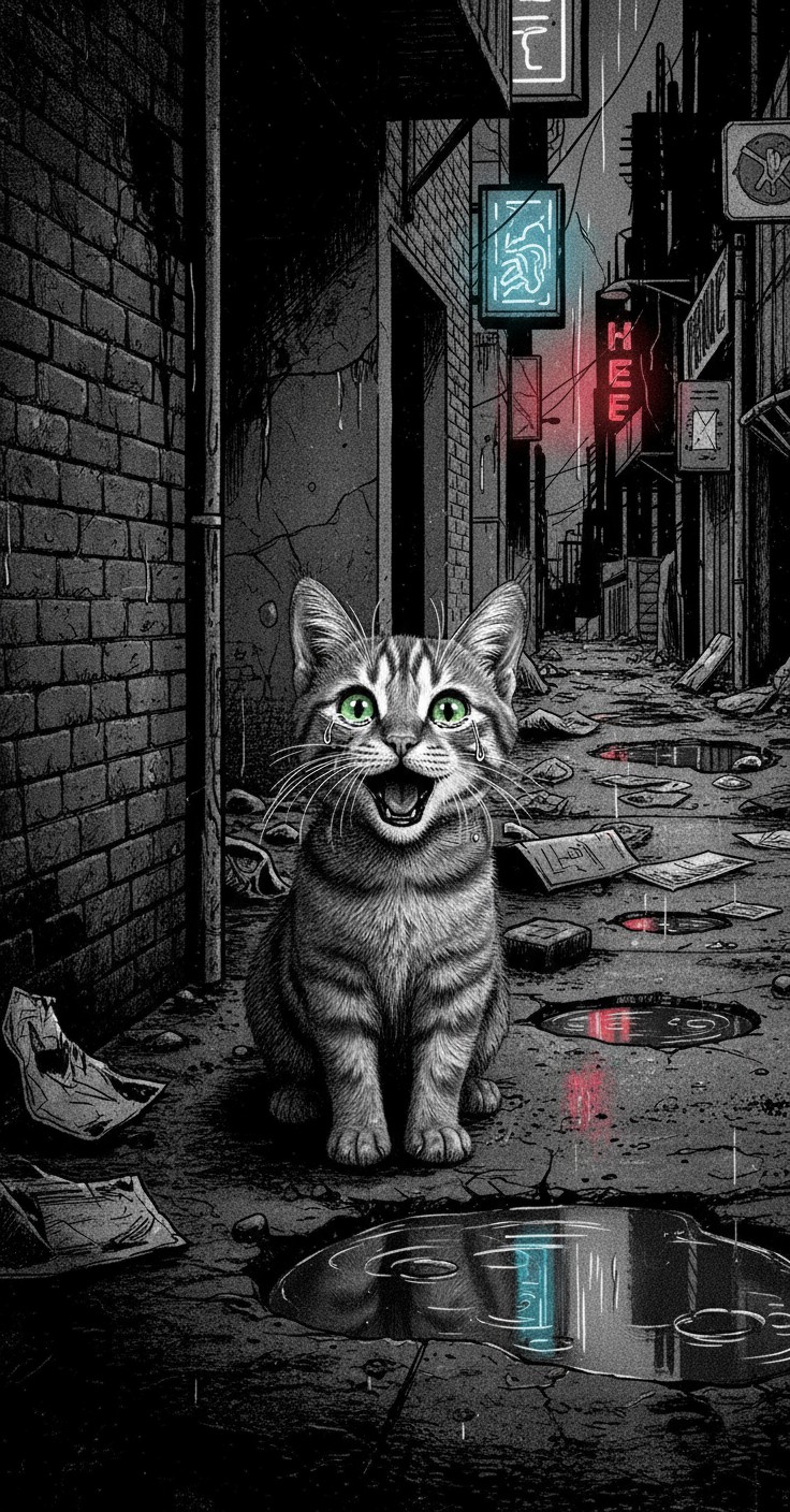 Echoes of Hunger in the Shadows