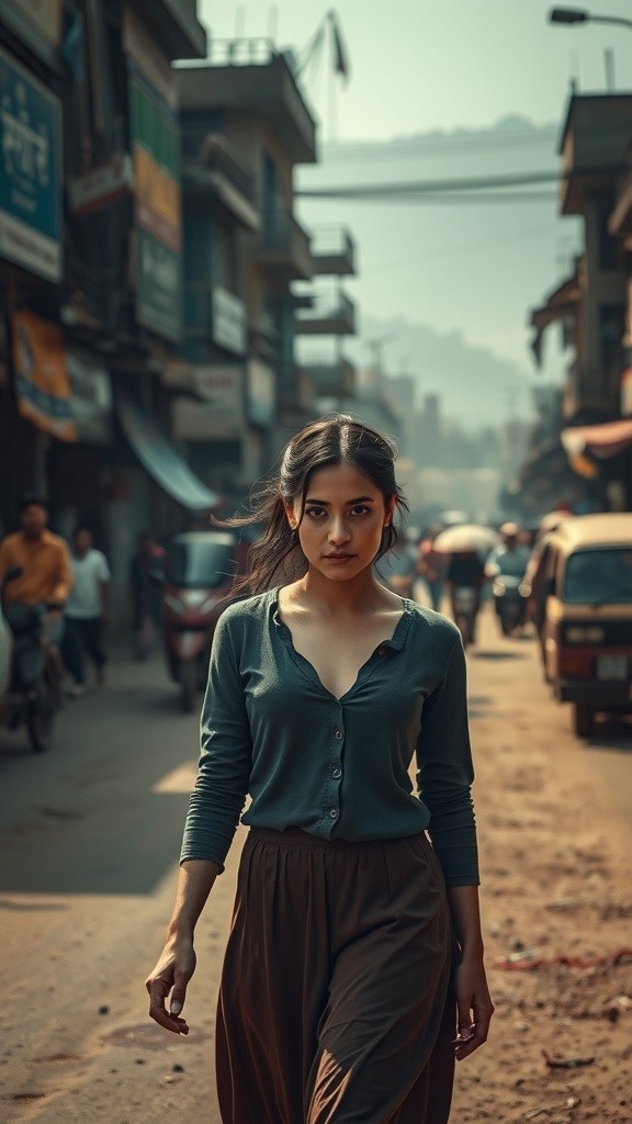 American Ladki Pakistan Ki Galiyon Mein