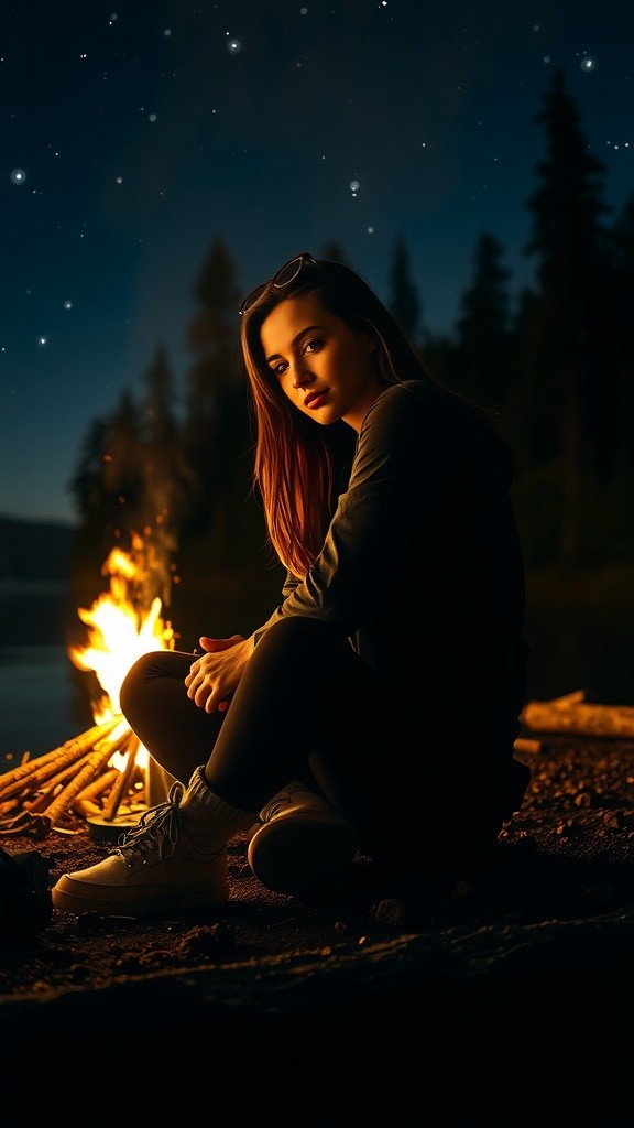 Reflections in the Dark: A Camping Horror
