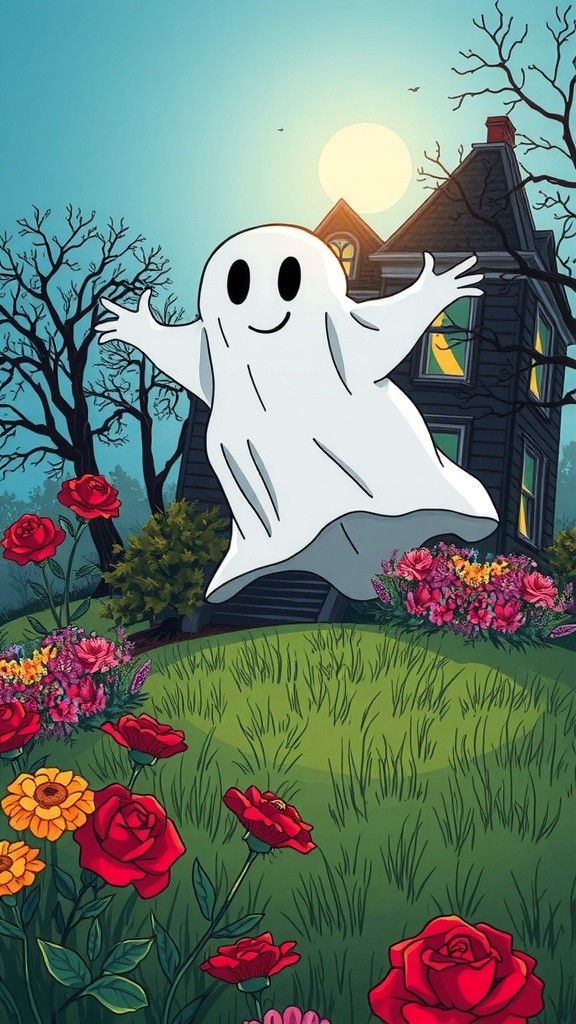 The Gentle Tale of Boo: A Floating Ghost's Odyssey