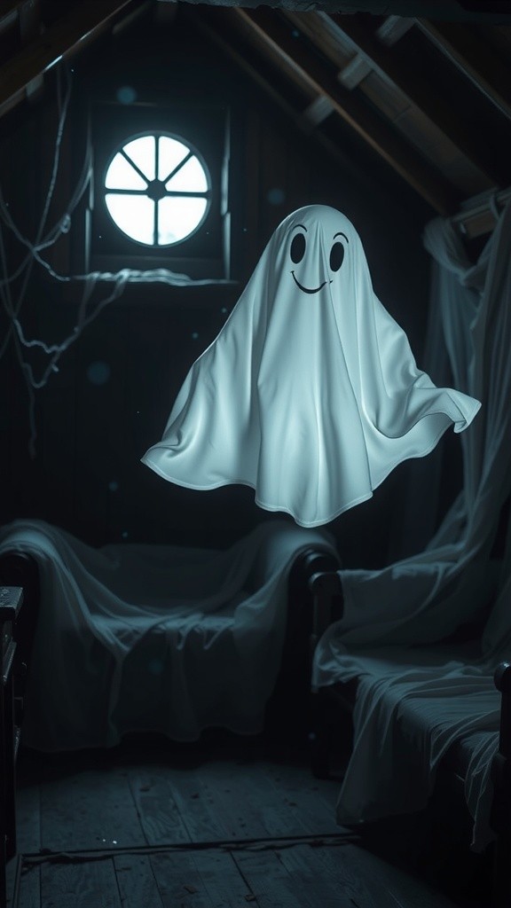 The Gentle Ghost: Boo's Heartwarming Friendship