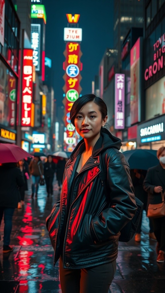 Mystical Evenings in Tokyo: A Girl's Hidden Power
