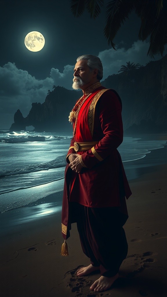 Kisah Raja dan Nyi Roro Kidul: Rahasia di Pantai Selatan