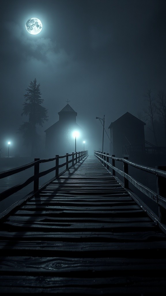 The Crouching Terror on the Old Bridge
