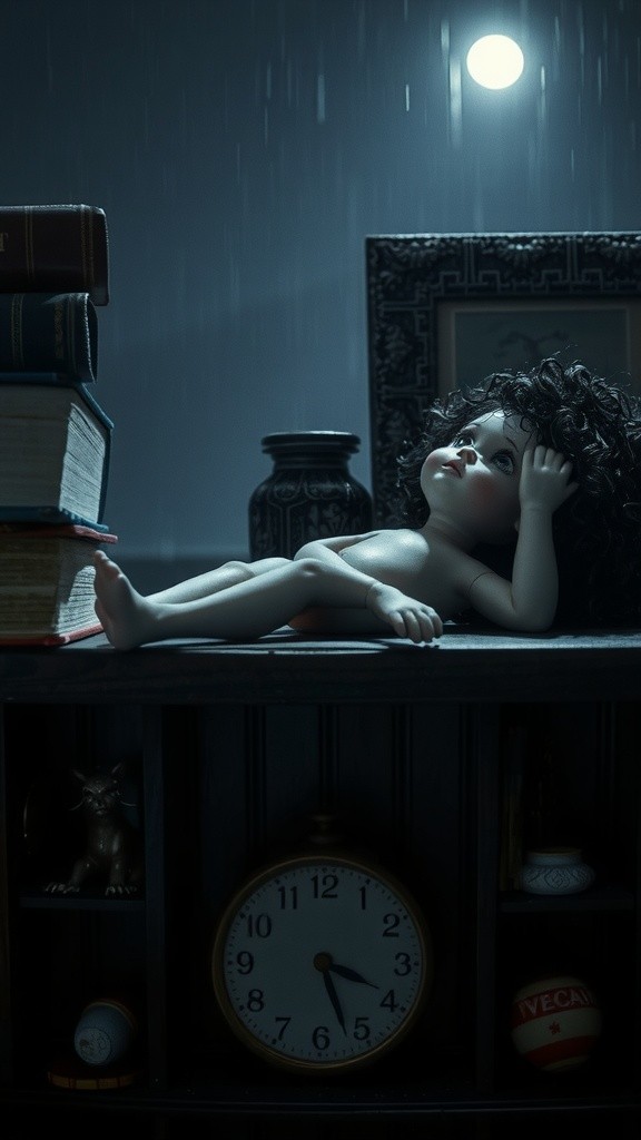 Boneka Teror di Malam Hari