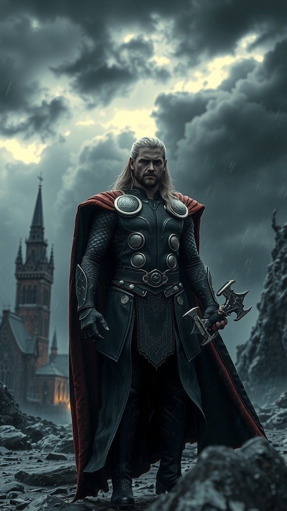 Thor's Struggle to Save His Mionine