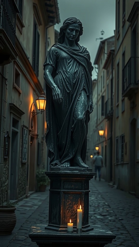 Misteri Patung Menangis di Civitavecchia