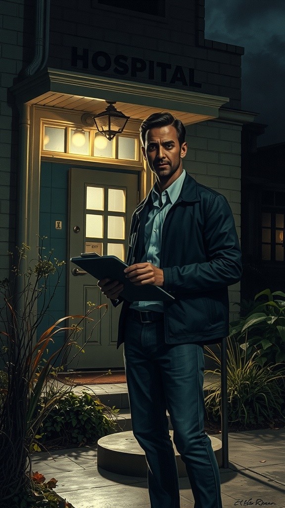 Perawat di Rumah Sakit Terbengkalai