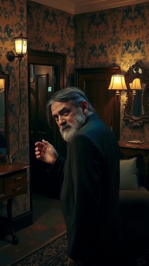 Cermin Berhantu di Hotel Tua