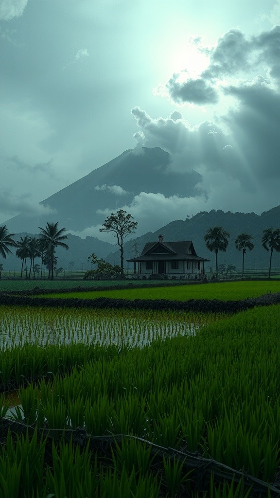 Misteri Omah Kuno: Malam Teror di Ujung Sawah