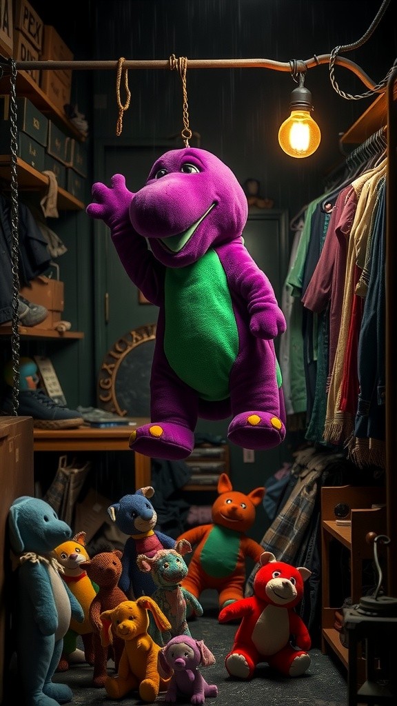 El Traje Maldito de Barney: Misterios y Desapariciones