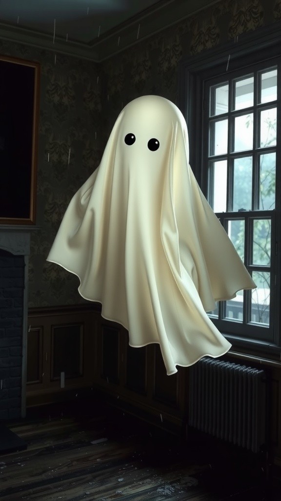 The Enchanting Tale of Boo the Gentle Ghost