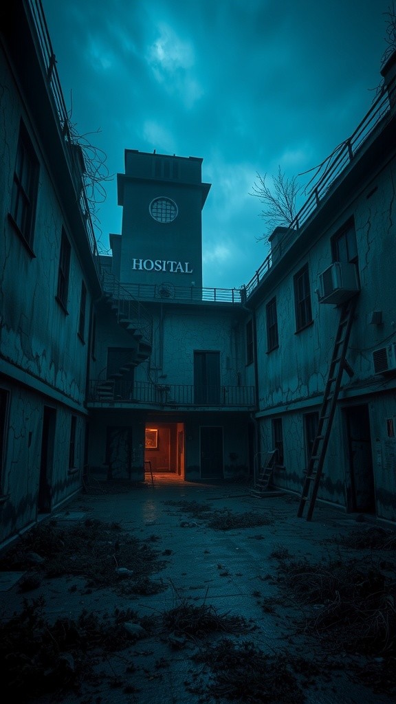 Bayangan di Rumah Sakit Tua