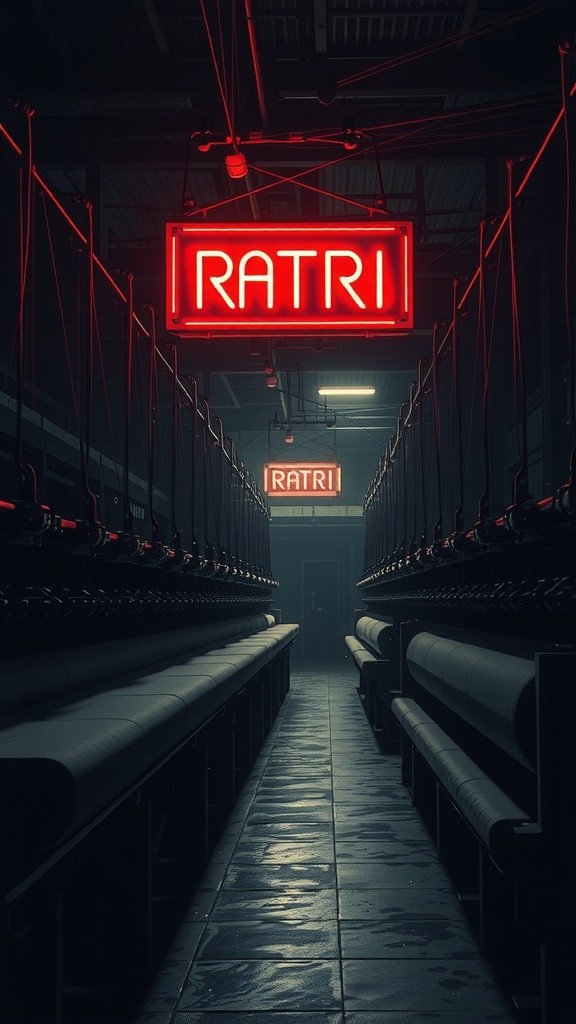 Kain Hitam: Teror di Pabrik Tekstil Ratri