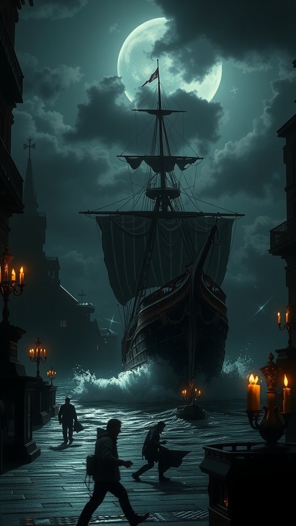 Legenda The Flying Dutchman: Kapal Terkutuk yang Selamanya Berlayar