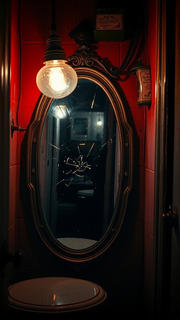 Bayangan di Cermin Retak