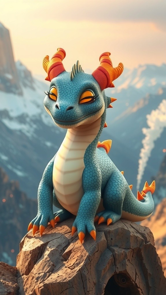 A Dragon's Fiery Rampage